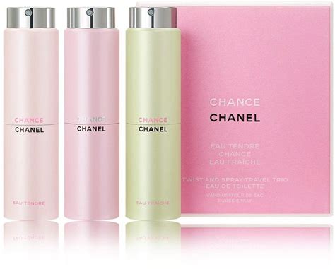 chanel chance twist & spray trio|Chance Chanel twist and spray.